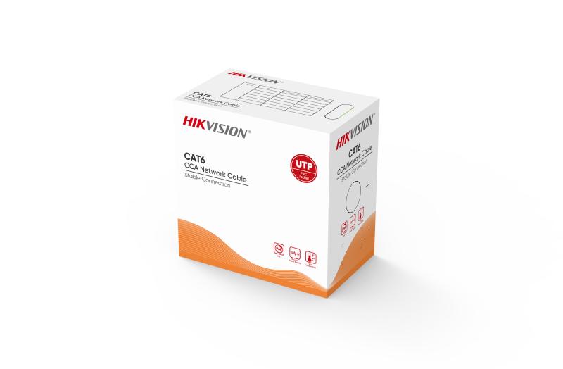 Hikvision Cat 6 Cable UTP 305Meter White CCA DS-1LN6U-W/CCA