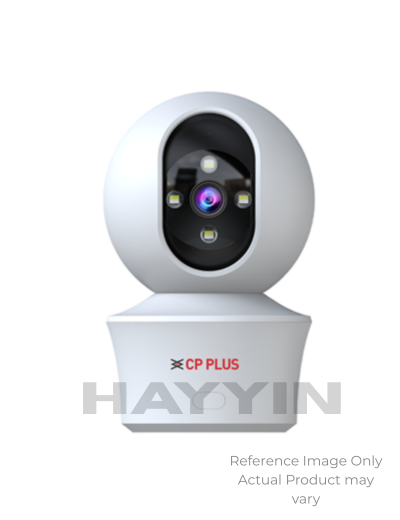 CP Plus EZ-P34Q 3MP Wi-Fi PT camera (Indoor)Smart Wi-Fi CCTV Camera for Home with 360° Pan & Tilt, View & Talk. Smart Detection Suite, Night Vision Cloud Recording CTC Cyber Secure Tech
