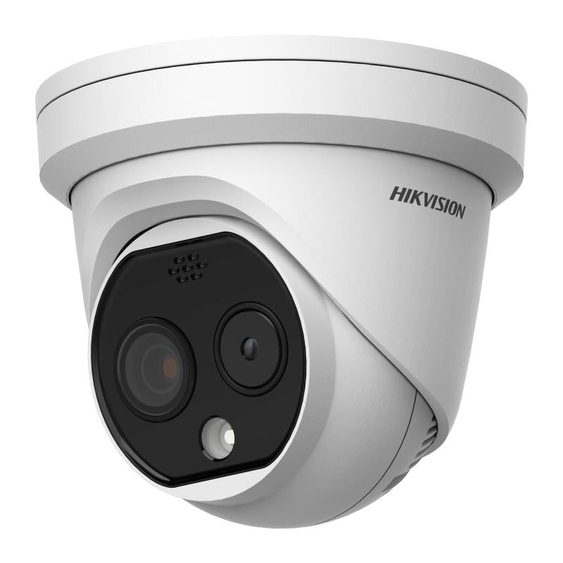 Hikvision HeatPro DS-2TD1217-3/PA Outdoor Bispectrum Thermal & Optical Network Turret Camera