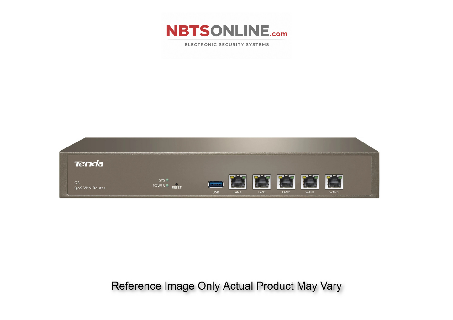 TENDA G3 Wireless Repeater QoS VPN Router (Brown) Router 2.4 GHz, 5 GHz, 2.1 GHz 0 Mbps Wifi Speed Dual Band Internal Antenna Both (Ethernet and ADSL) (Brown)