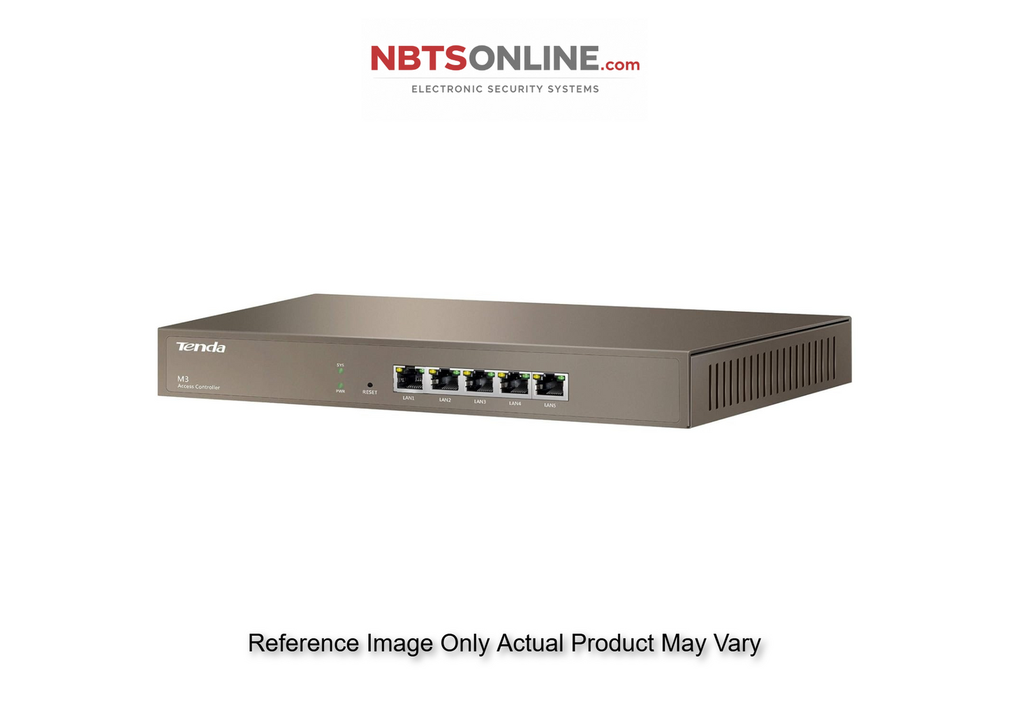 Tenda M3 5-Port Gigabit Access Controller (Brown) with Ethernet Connection, Dual_Band