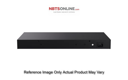 Tenda TEG1128P 26GE+2SFP Ethernet Switch with 24-Port PoE-250W, Compatible with IEEE 802.3af/at Devices, with Two gigabit uplink Port and Two gigabit uplink Optical Fiber Port