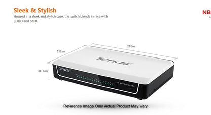 TENDA TE-S16 16-Port Mini 10/100Mbps Fast Ethernet Switch
