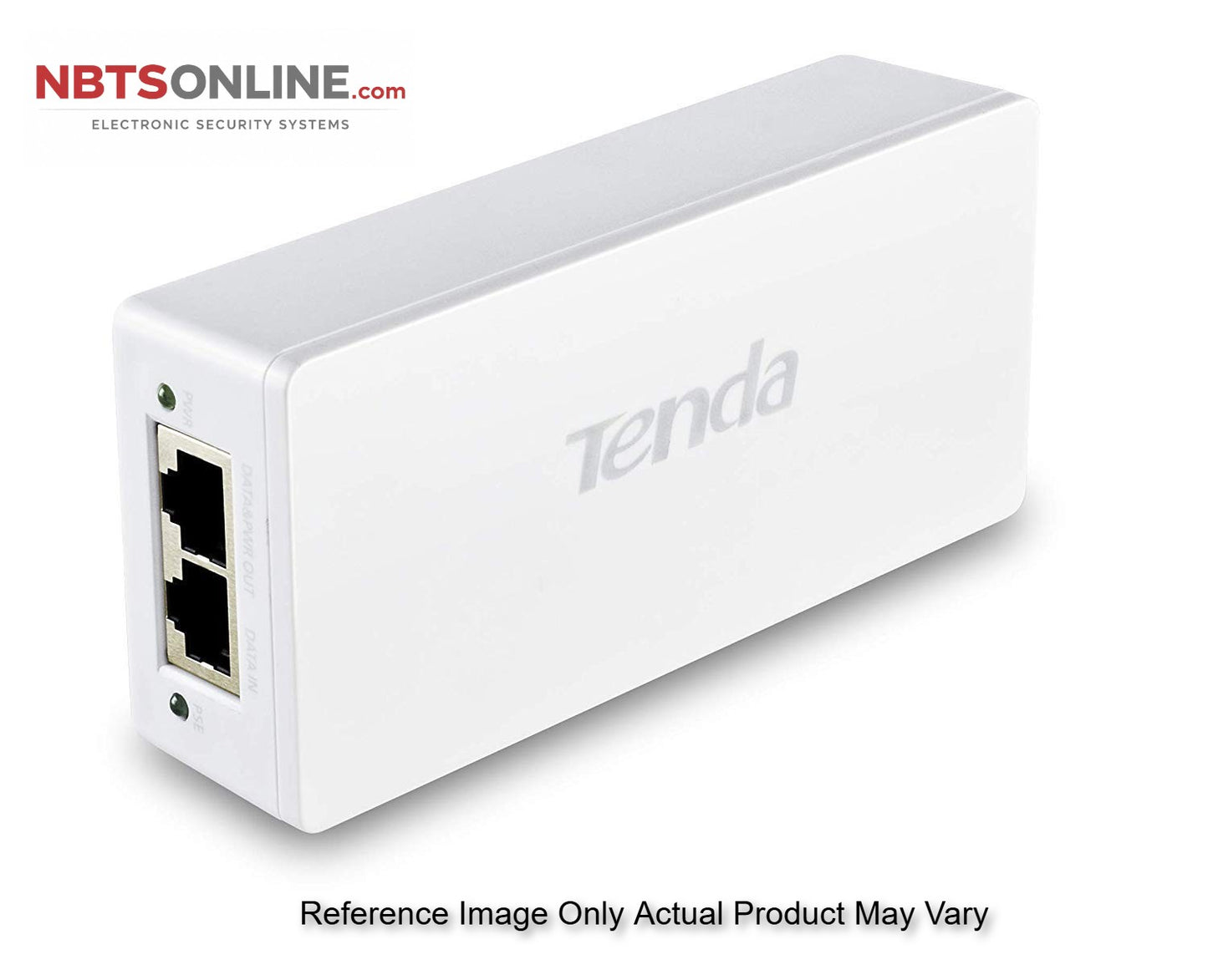 TENDA-PoE30G-AT Gigabit PoE Injector 30W Output Power | Compliant with IEEE 802.3af/at Standard |Power Distance Extension of up to 100 Meters