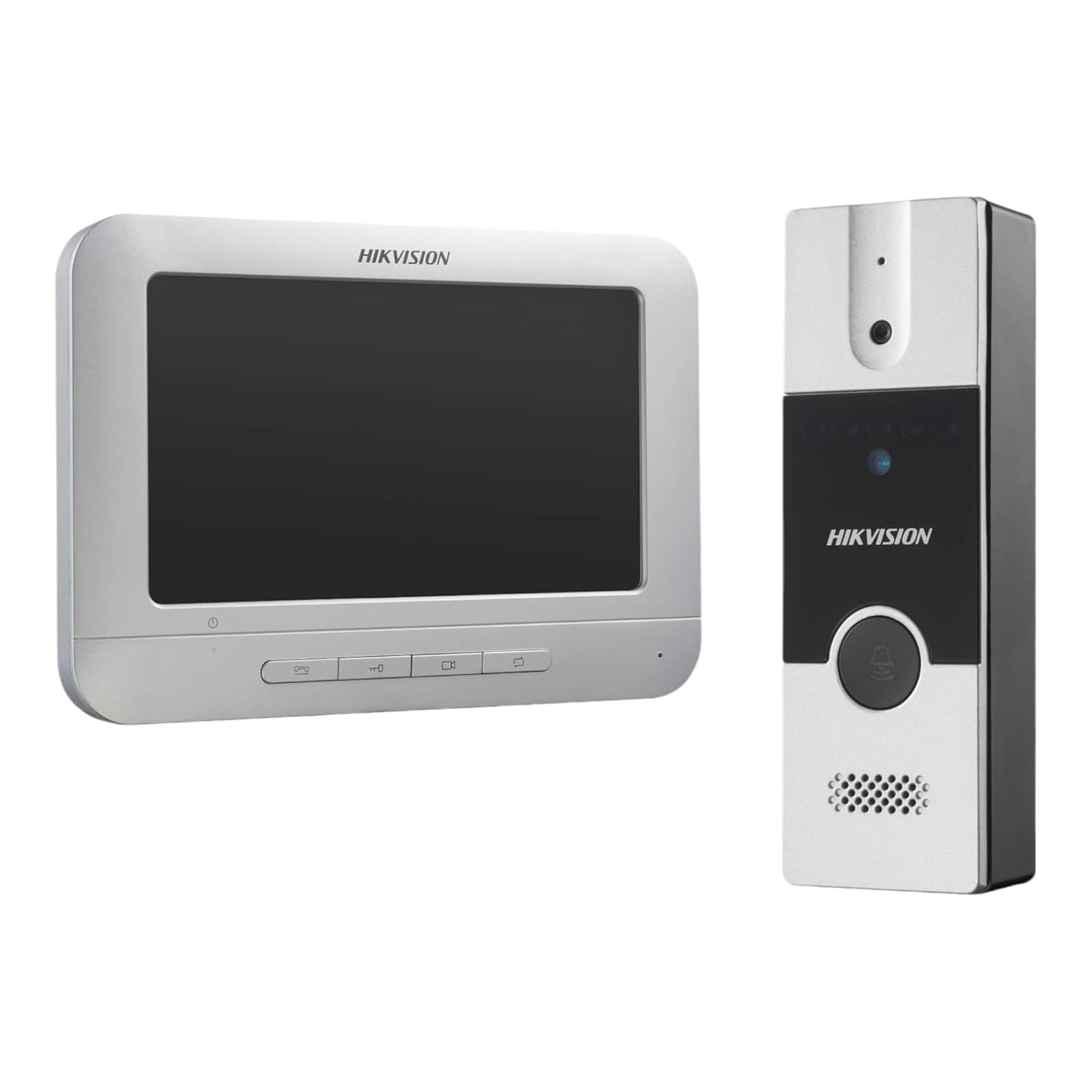 HIKVISION DS-KIS204T (Villa Analog Kit) - Wireless 1080p Video Door Phone With USEWELL RJ45 Brand: HIKVISION