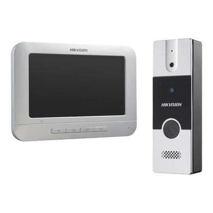 HIKVISION DS-KIS204T (Villa Analog Kit) - Wireless 1080p Video Door Phone With USEWELL RJ45 Brand: HIKVISION