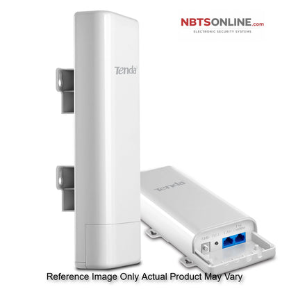 Tenda O3 2.4GHz N150 Long Range Smart Manage Outdoor CPE | 12dBi, 5km+ | Point to Point Wireless Bridge | Fast Ethernet PoE Ports | AP/Station/WISP/P2MP/Repeater/Router | 6KV Lightning Protection