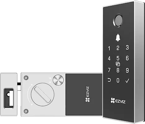Ezviz Smart Rim Lock DL03 Pro CS-DL03-R100-WBCP-GR