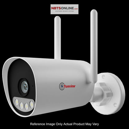 Trueview 3MP 4G SIM Bullet Security Camera | All Time Color Night Vision | IP66 Waterproof | Human Detection | Two Way Audio | 256GB Memory Card Support | STQC Approved