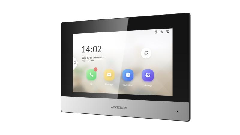 HIKVISION Ds-Kh6320-Wte1 IP Vdp 7 Inch Touch Screen LCD Monitor, Multi