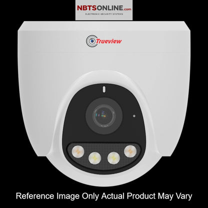 Trueview 3MP 4G Dome Security Camera | All Time Color Night Vision | 4G SIM Support | Human Detection | Two Way Audio | Supports Upto 256GB Memory Card | STQC Approved