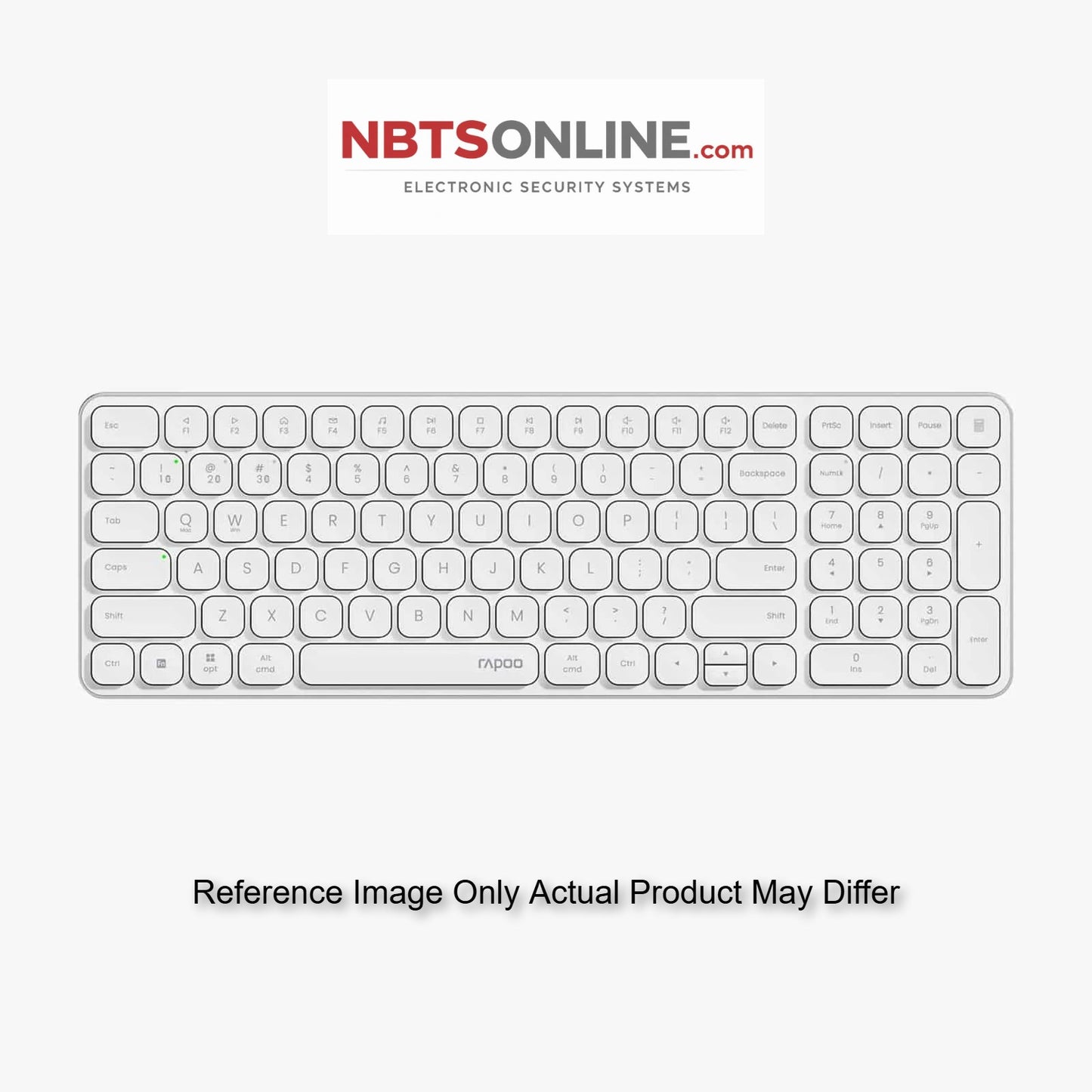 Rapoo E9350L Ultra Slim Multi Device W/L & BT Keyboard, Rechargeable