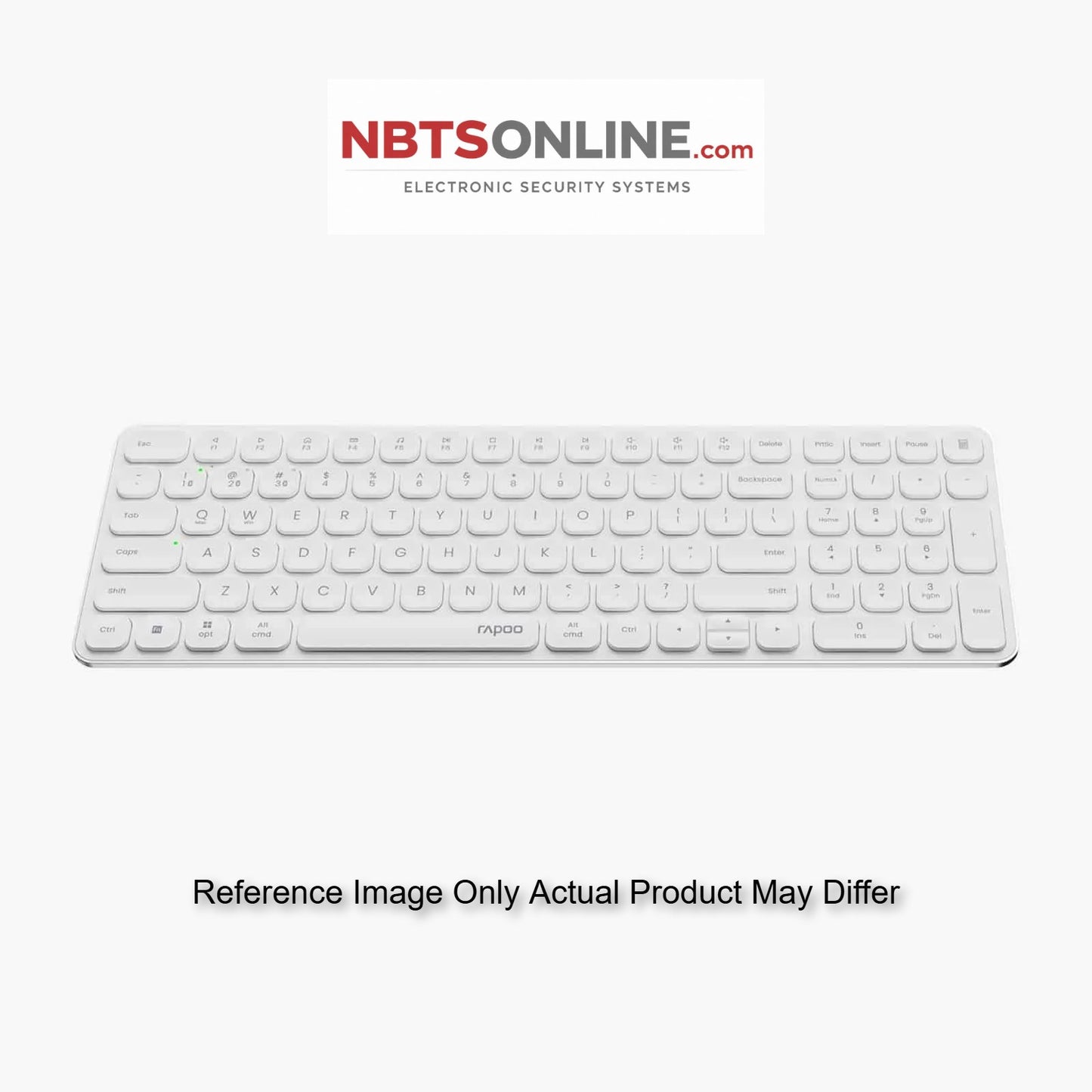 Rapoo E9350L Ultra Slim Multi Device W/L & BT Keyboard, Rechargeable