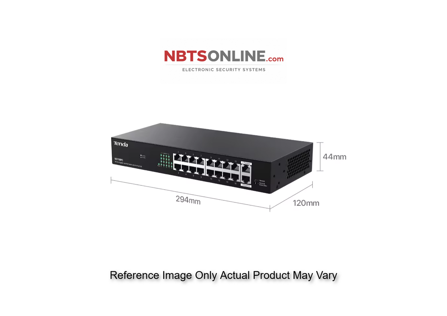 Sg118pc 16+2 Full Giga Uplink Poe Switch, Web-smart Switches