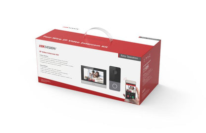 HIKVISION IP Based Wireless Video Door Phone/Bell|7-inch Colorful TFT Screen|Resolution 1080p|Wide Angle Coverage|BuiltIn Microphone & Loudspeaker|Echo Cancellation|Water& Dust Resistant