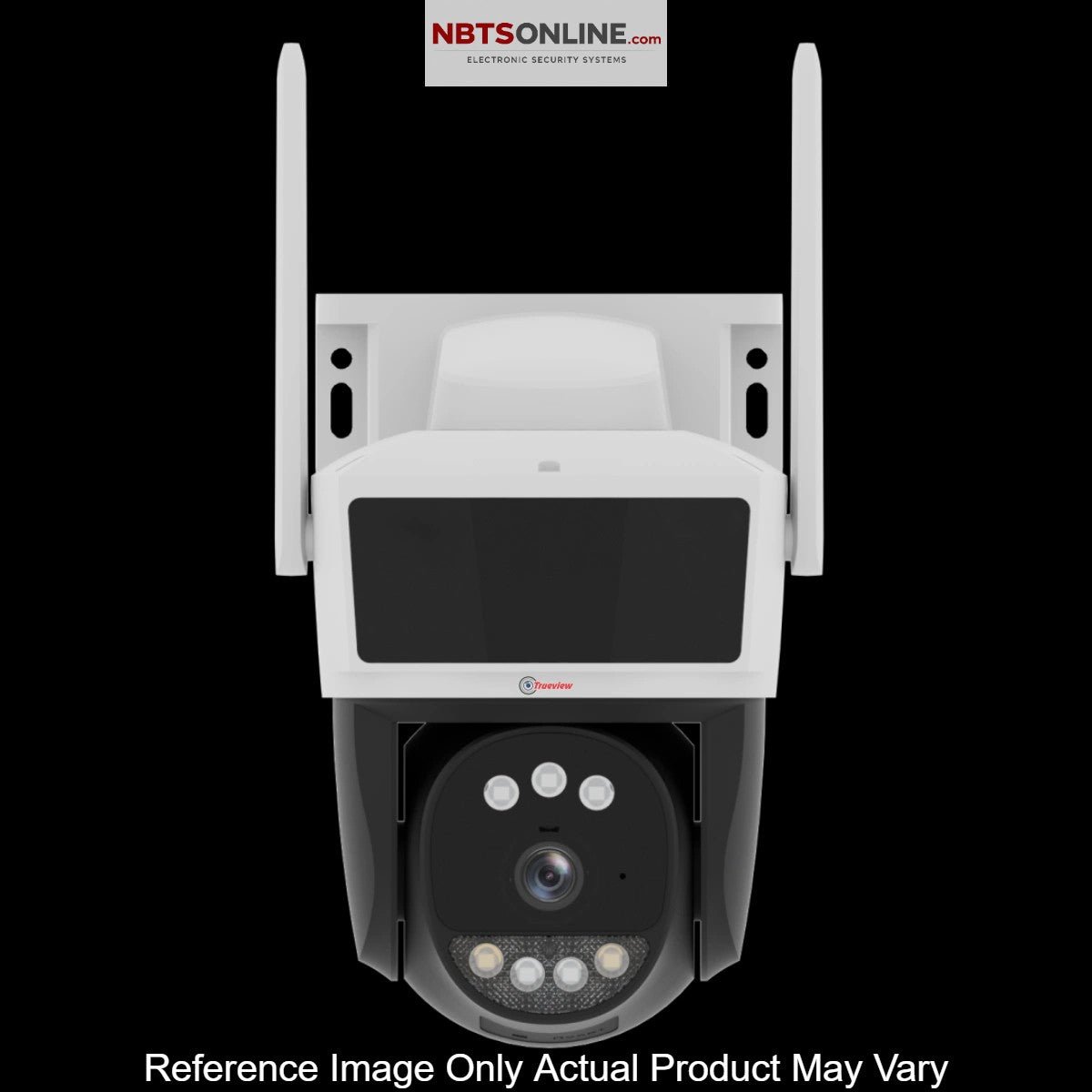 Trueview 3MP 4G Mini PT Security Camera with SIM Support | All-Time Color Vision | 360° Pan | Two-Way Audio | Human Detection | 256GB SD & Cloud | IP66 Waterproof | Alexa Compatible | STQC Certified
