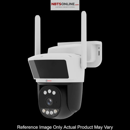 Trueview 3MP 4G Mini PT Security Camera with SIM Support | All-Time Color Vision | 360° Pan | Two-Way Audio | Human Detection | 256GB SD & Cloud | IP66 Waterproof | Alexa Compatible | STQC Certified