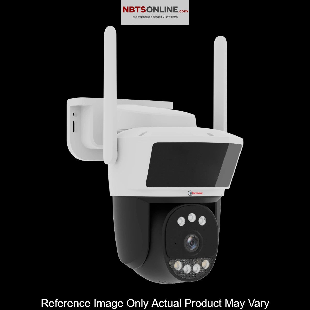 Trueview 3MP 4G Mini PT Security Camera with SIM Support | All-Time Color Vision | 360° Pan | Two-Way Audio | Human Detection | 256GB SD & Cloud | IP66 Waterproof | Alexa Compatible | STQC Certified